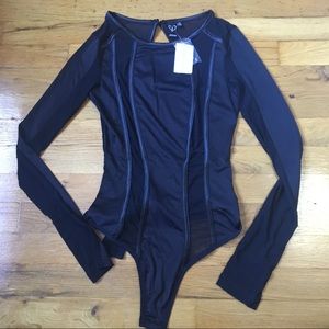 Windsor Black Bodysuit